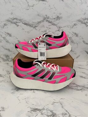 adidas Adizero Aruku Running Athletic Shoes Pink Grey JP5568 Women’s Size 8.5